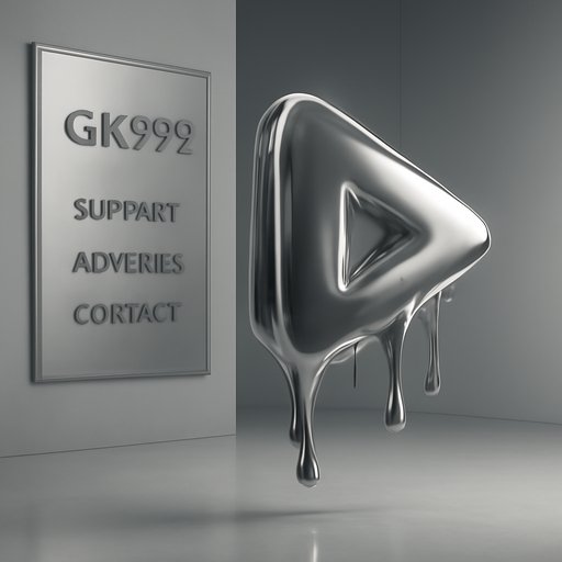 gk999 অফিস প্রবেশপথের সাইনবোর্ড